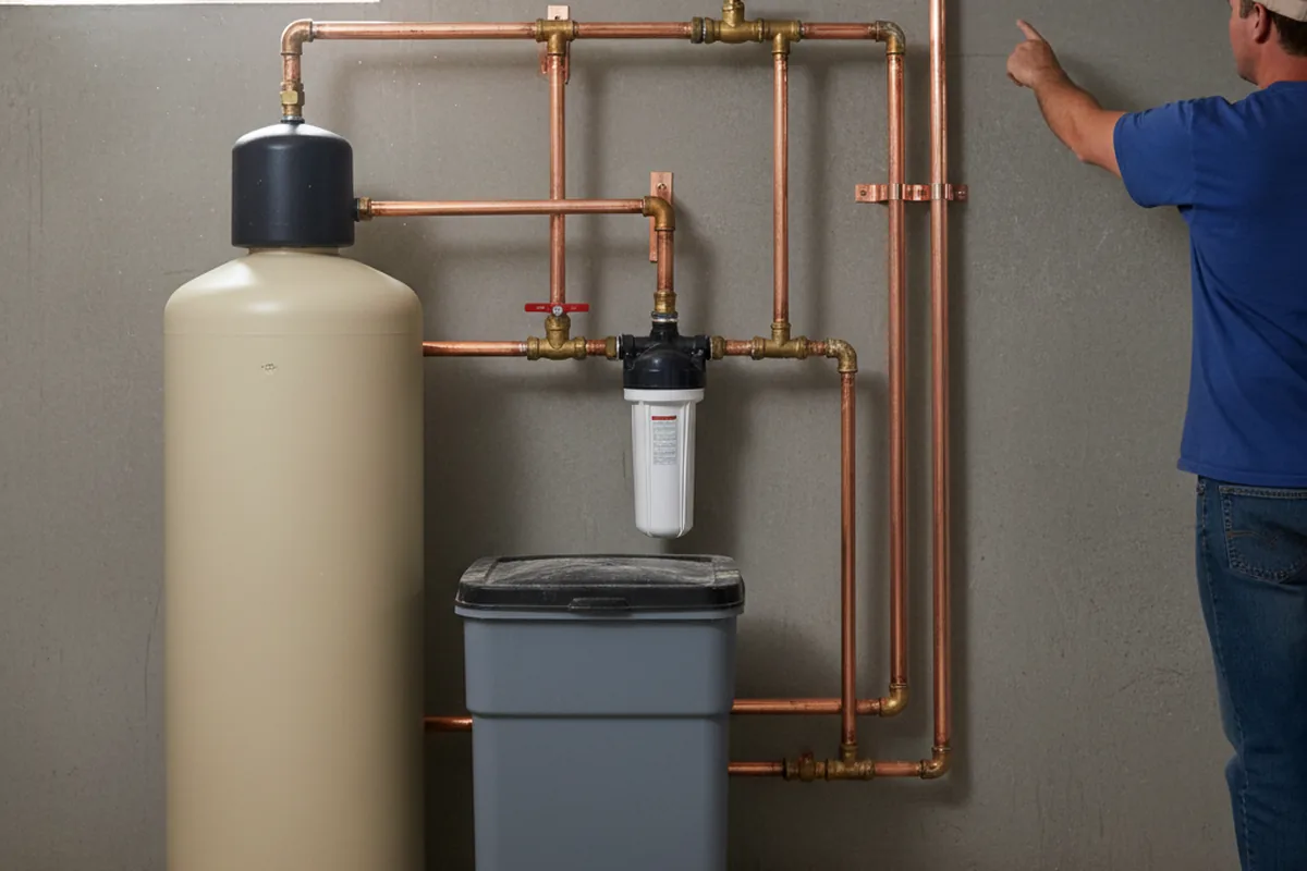 Whole-house water treatment system installed in Waynesville